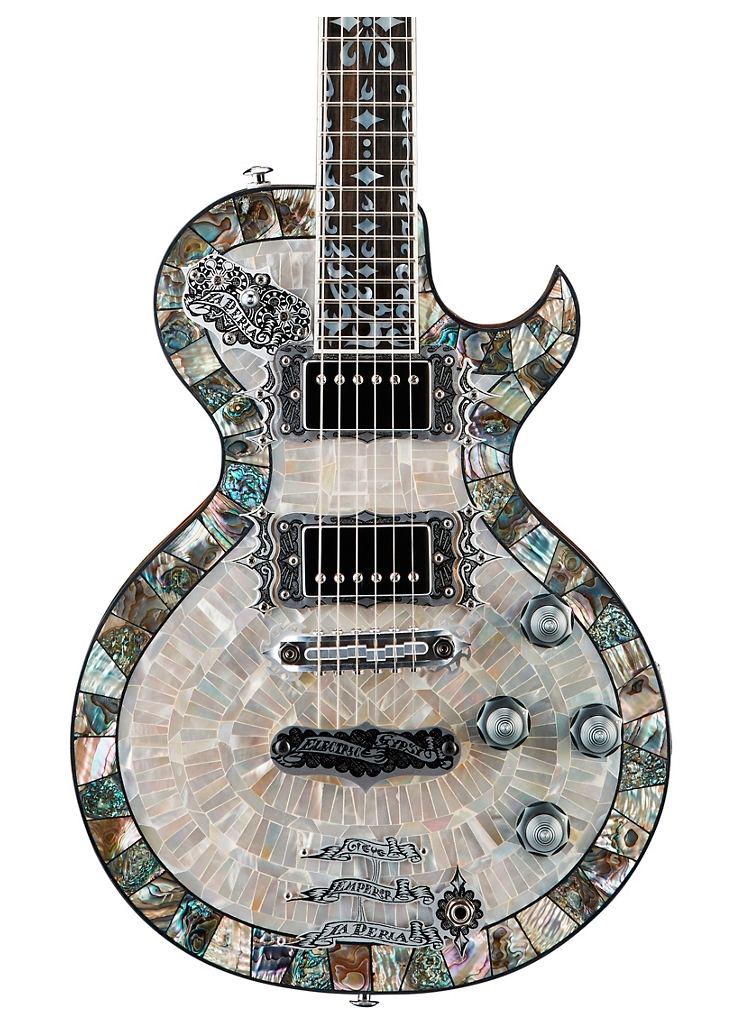 Teye Guitars Emperor Series La Perla Electric Guitar Mother of Pearl/Abalone