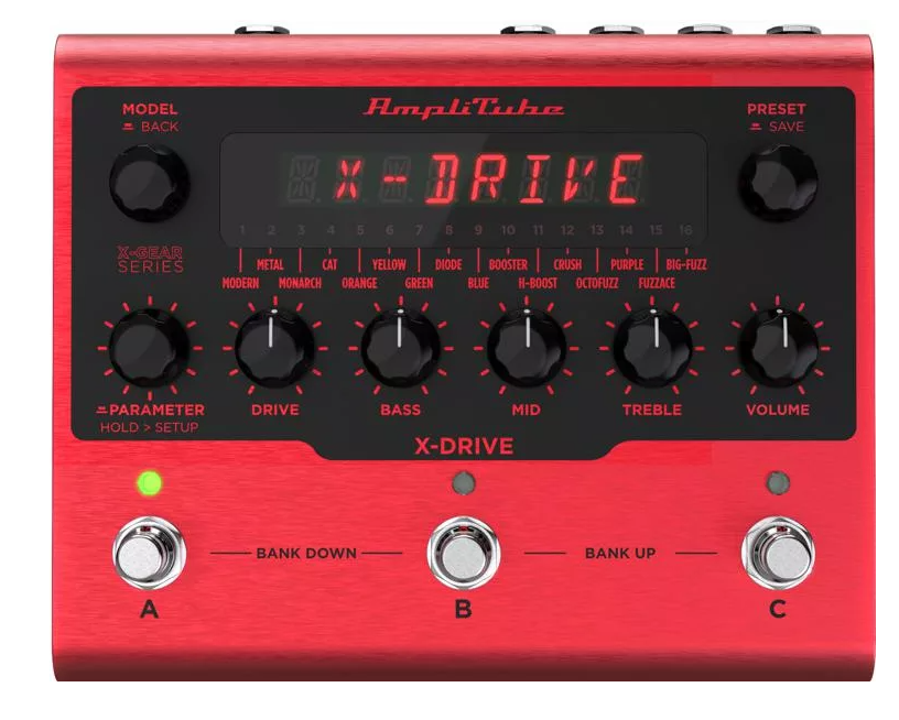 IK Multimedia AmpliTube X-Drive Distortion Pedal