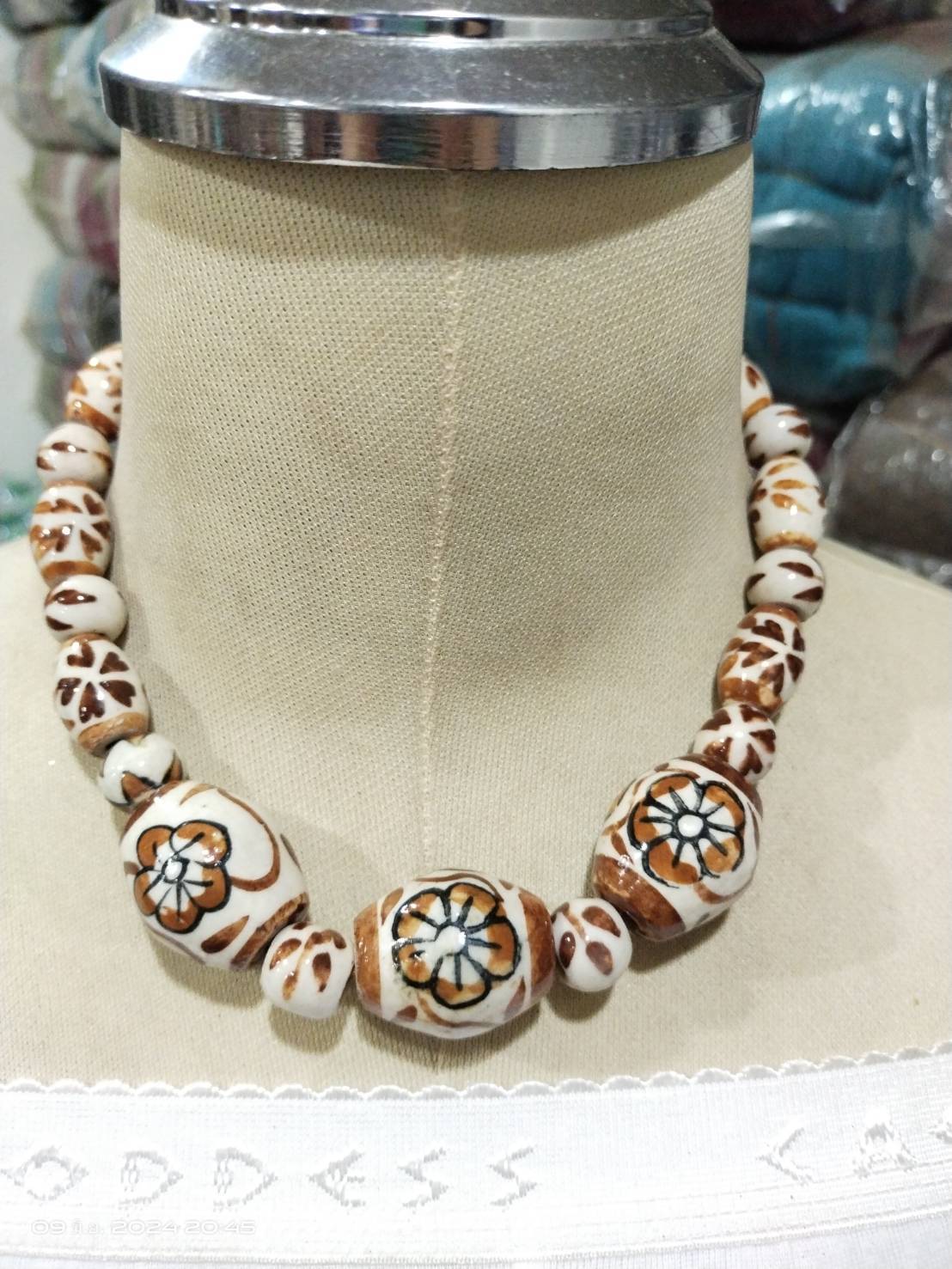 สร้อยคอแฟชั่น เนื้องาน เซรามิก