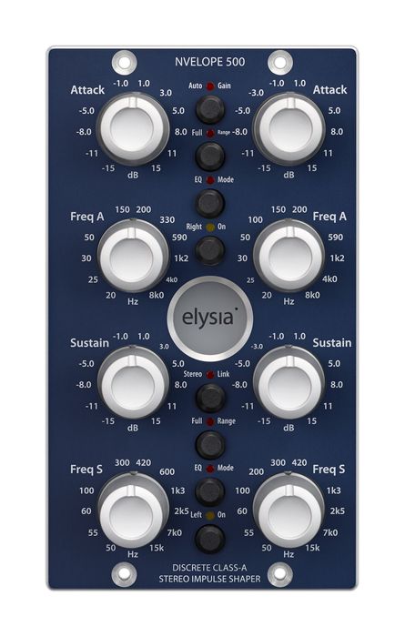Elysia Nvelope 500 Series Stereo Impulse Shaper with Dual EQ Capabilities