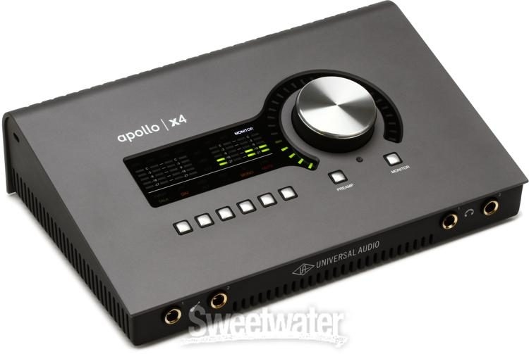 Universal Audio Apollo x4 12x18 Thunderbolt 3 Audio Interface with UAD DSP