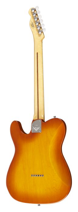 Fender Custom Shop Limited Bent Top Telecaster Electric Guitar Honey Burst Rosewood Fingerboard