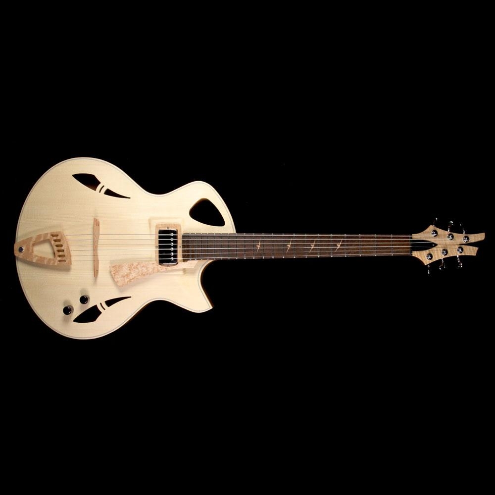 Kuun Spitfire Jazz Archtop Electric Guitar - Natural