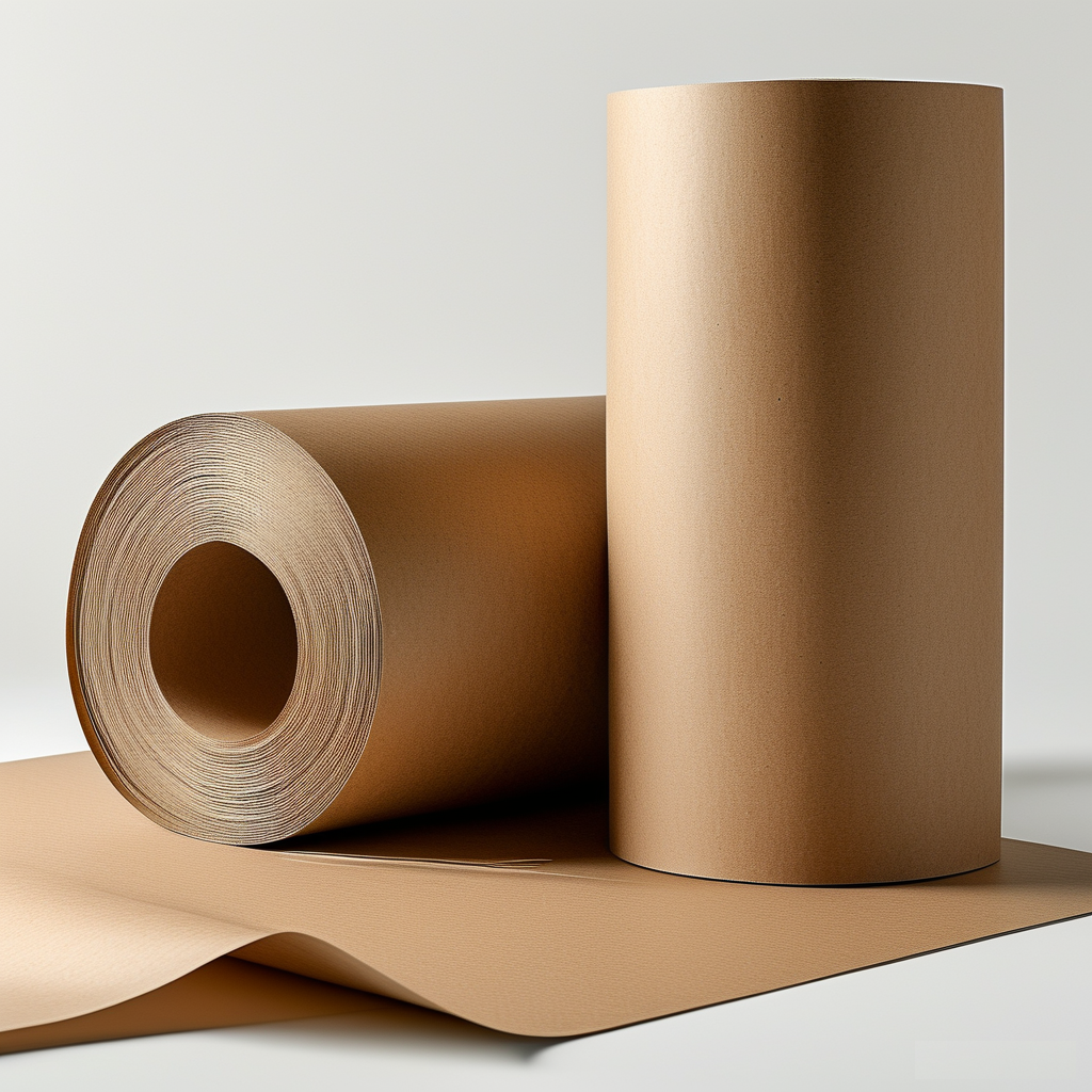 กระดาษคราฟท์น้ำตาล กระดาษสีน้ำตาล ห่อของแบบม้วน ความหนา 80 แกรม หน้ากว้าง 12 cm x ยาว 100 m ม้วนกระดาษน้ำตาล ม้วนกระดาษคราฟท์ (10 ม้วน)