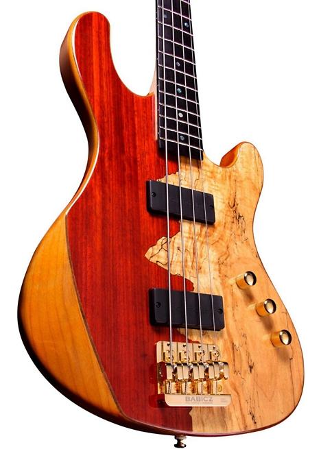 Cort Jeff Berlin Series Rithimic Bass Guitar - Natural Rosewood