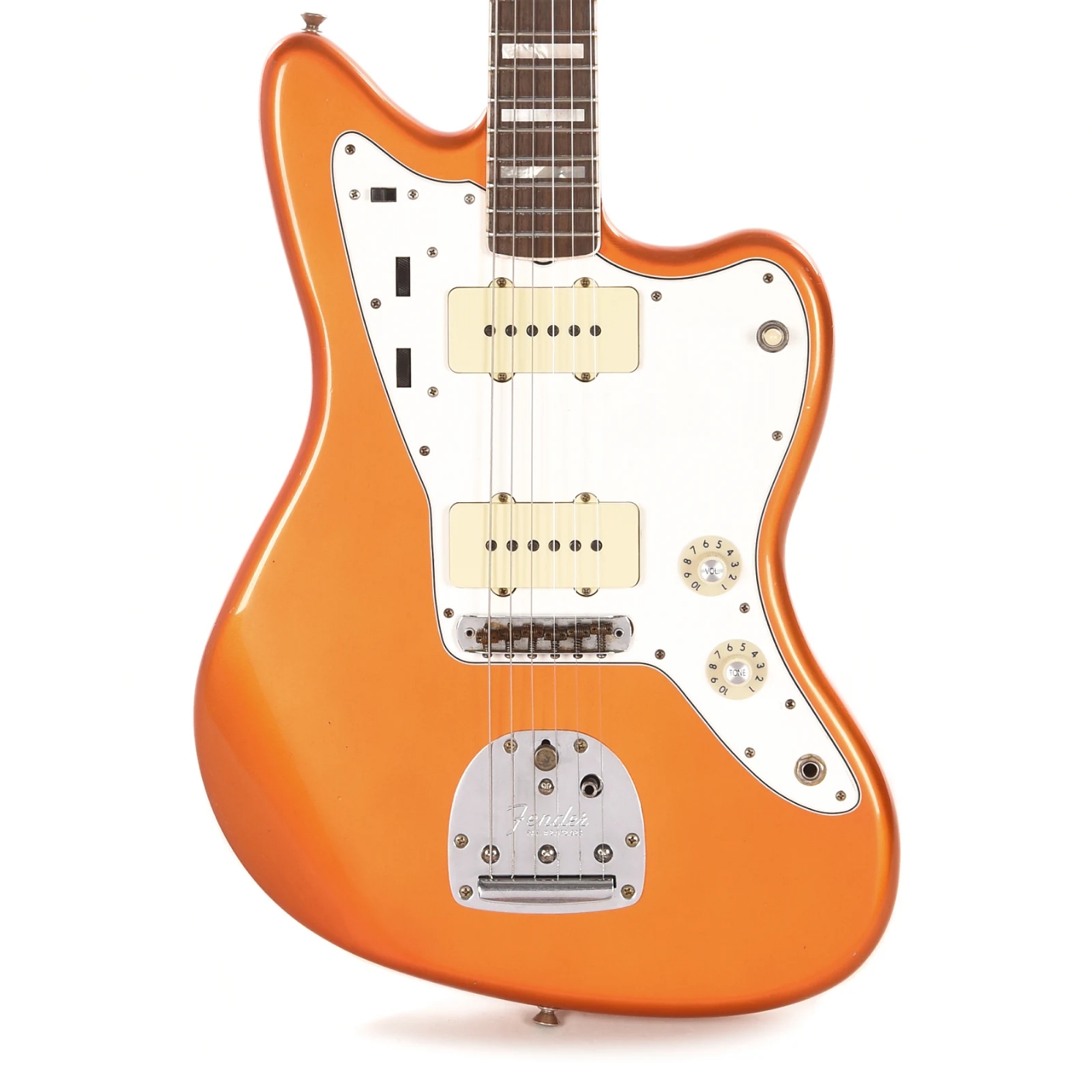 Fender Custom Shop 1966 Jazzmaster Chicago Special Journeyman Relic Super Faded Candy Tangerine w/Painted Headcap