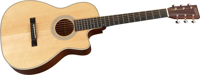 Recording King Studio Series 12 Fret OO Acoustic Guitar with Cutaway