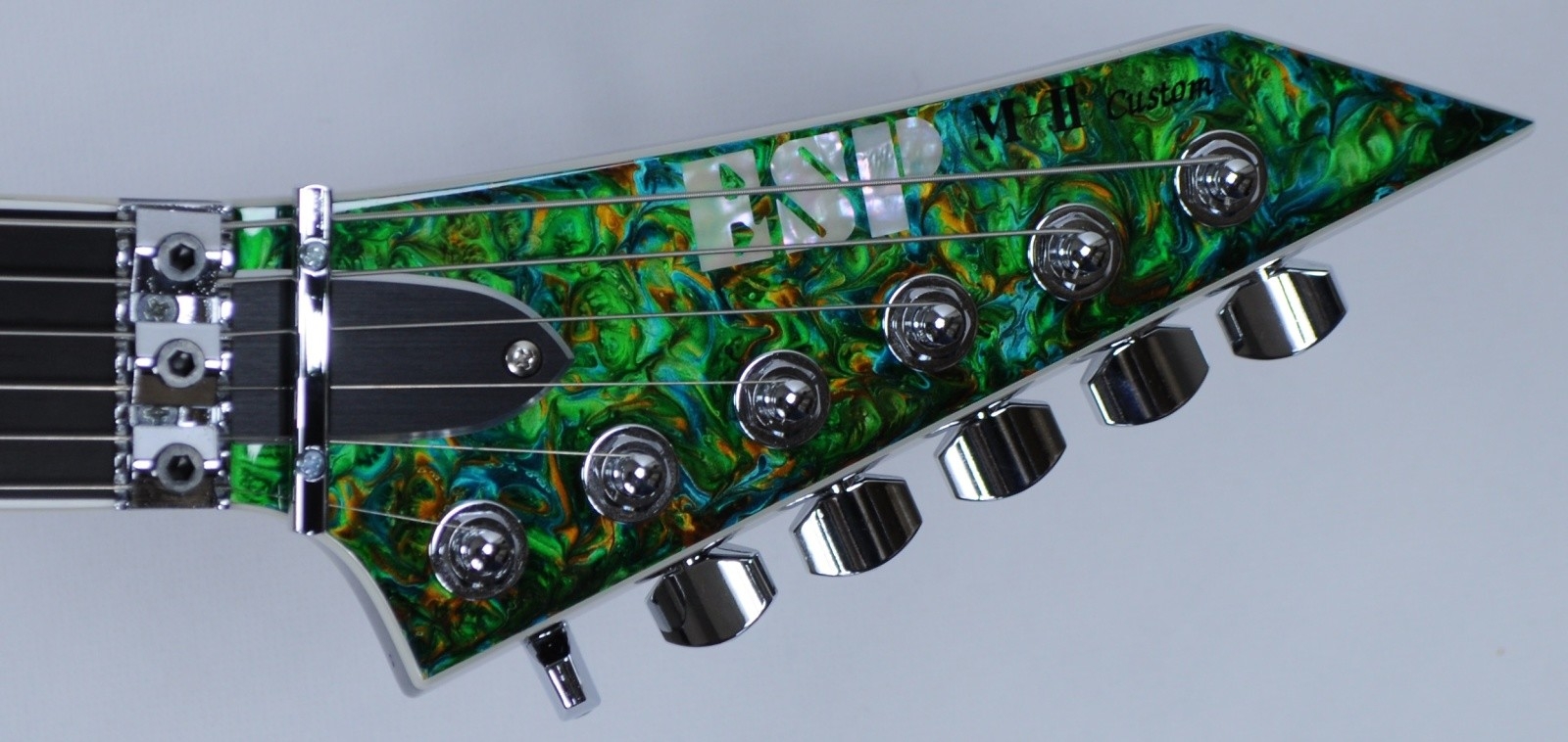 ESP Custom Shop M-II 2016 Exhibition - Liquid JEM Green Finish