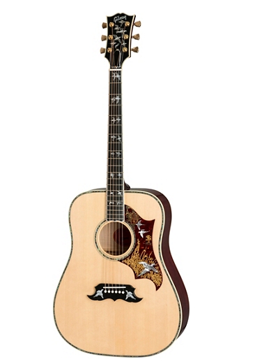 Gibson Doves In Flight Acoustic Guitar Antique Natural