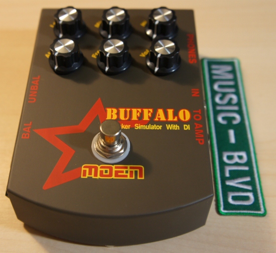 MOEN Buffalo Parametric EQ and Amp Simulator DI Box