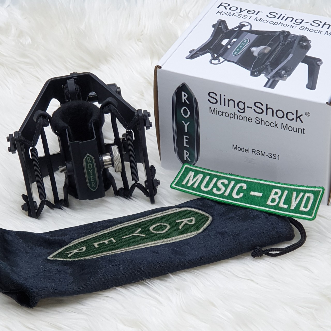 Royer RSM-SS1 Sling-Shock Microphone Shock Mount