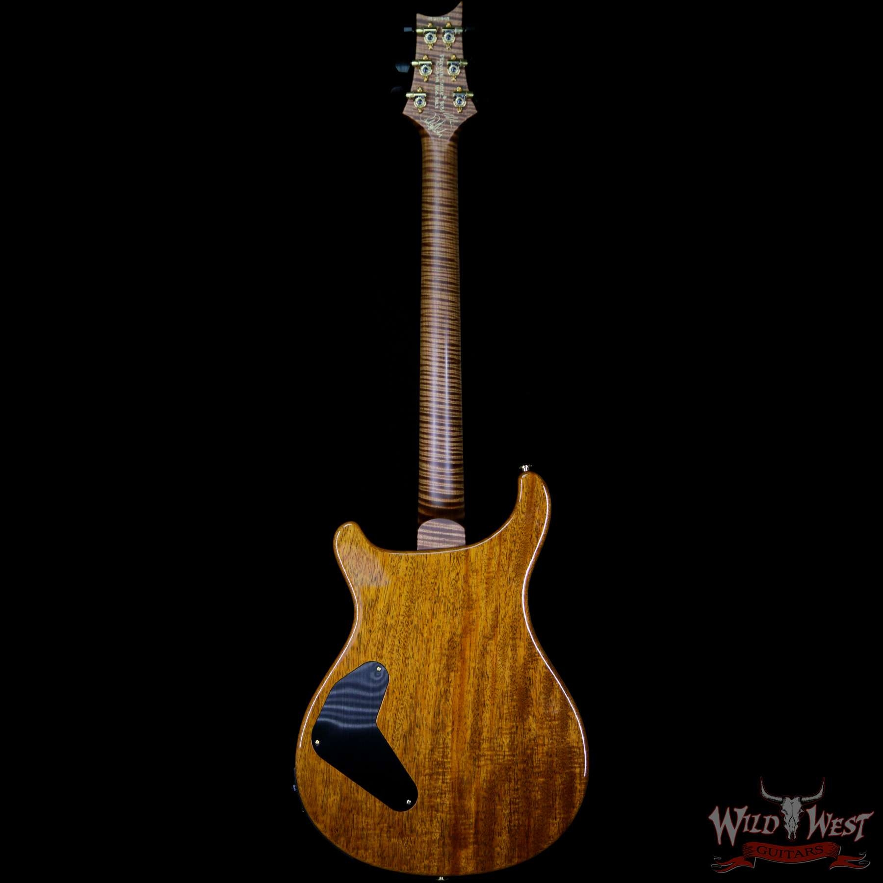 PRS Private Stock #8131 Custom 24 Piezo P24 Roasted Flame Maple Neck Brazilian Rosewood Board Bonnie Pink