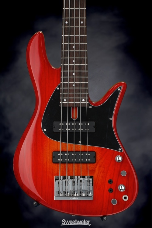 Fodera Emperor Standard Classic Special Run - Cherry Burst, Ash Body, Rosewood Fingerboard