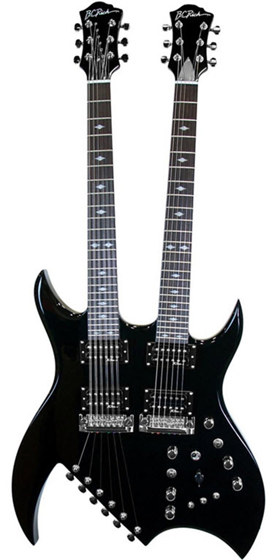 B.C. Rich Pro X Custom Bich Double Neck Electric Guitar
