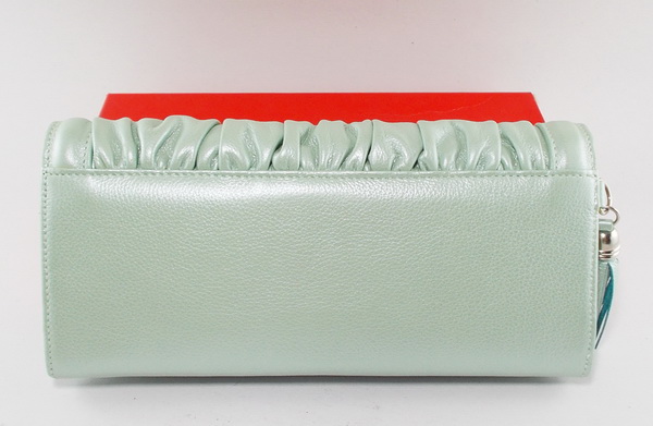 กระเป๋าสตางค์ ELLE เขียวเมทาลิก ใหม่ แท้