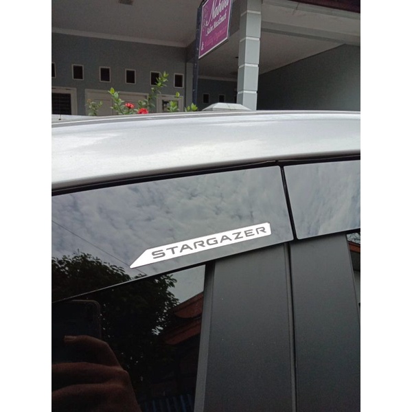 คิ้วกันสาด Hyundai Stargazer "Morvell" รุ่นแบนเรียบ