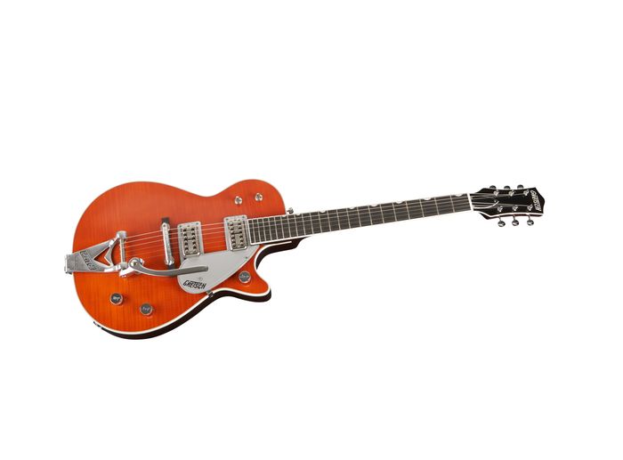 Gretsch Guitars G6128T-TVTAFWO Duo Jet FSR Flame Top Electric Guitar
