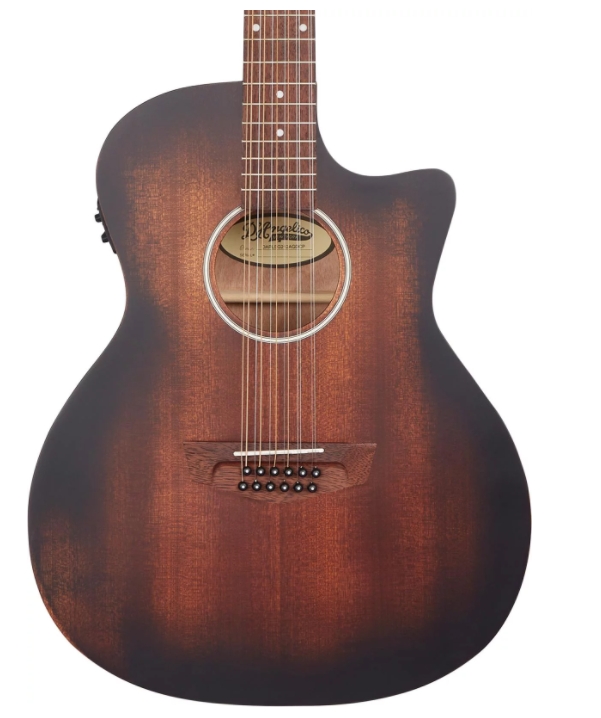 D Angelico Premier Fulton LS Acoustic-electric Guitar - Aged Mahogany