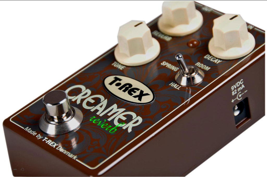 T-Rex Engineering 3-Mode Creamer Reverb Guitar Effects Pedal