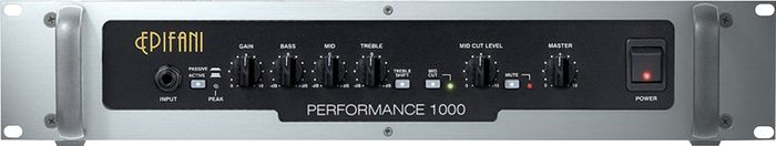 Epifani PS1000 Bass Amp Head Black