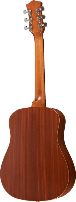 Luna Guitars Safari 3/4 Size Travel Guitar w/Peace Design Mahogany with Satin Finish