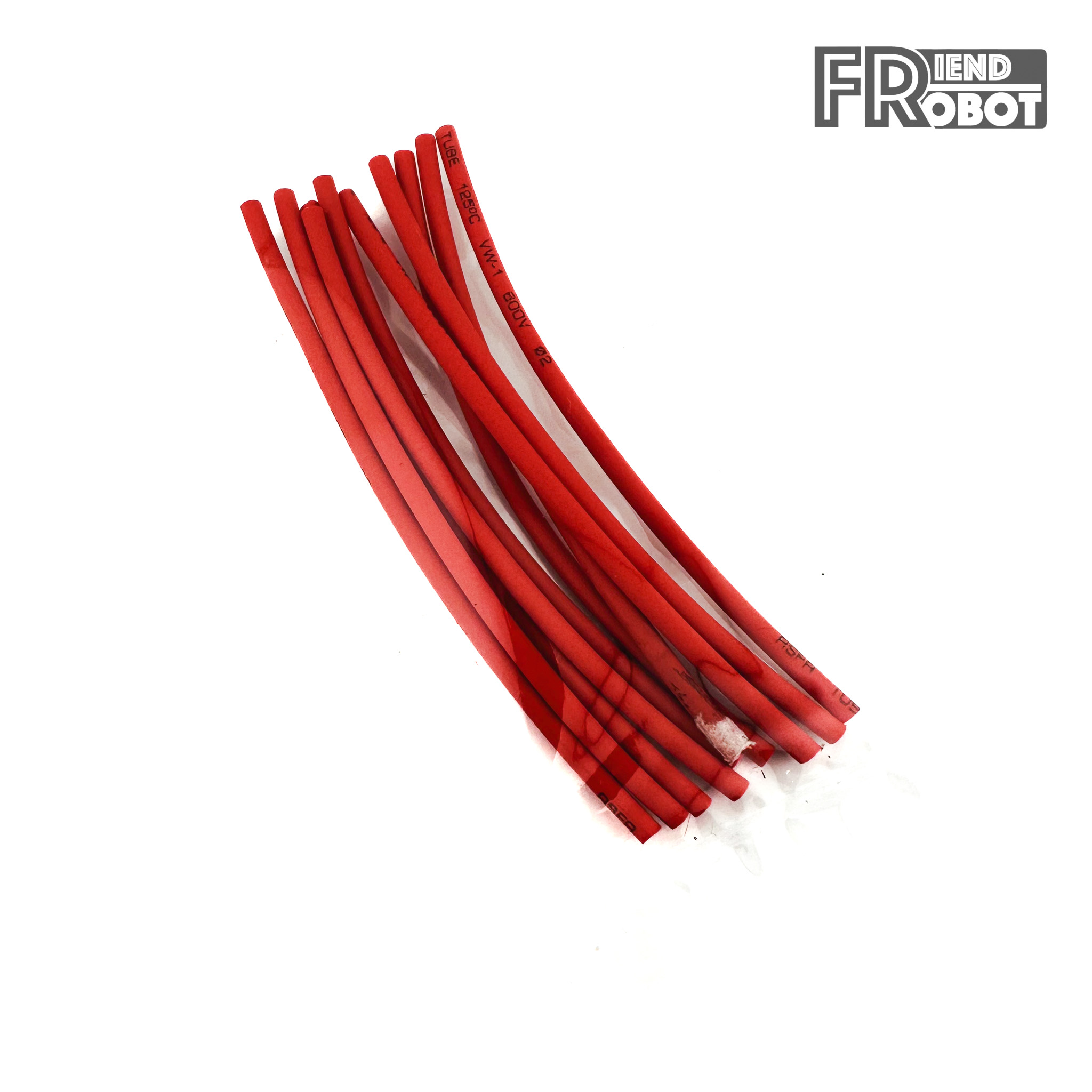 ท่อหด ขนาด 2 mm สีแดง