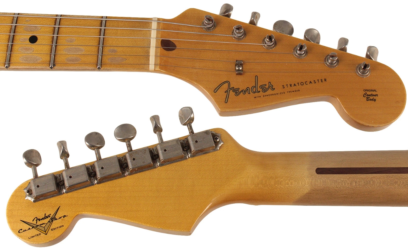 Fender Custom Shop Limited 55 Dual-Mag Strat Journeyman Relic, Aged Candy Apple Red