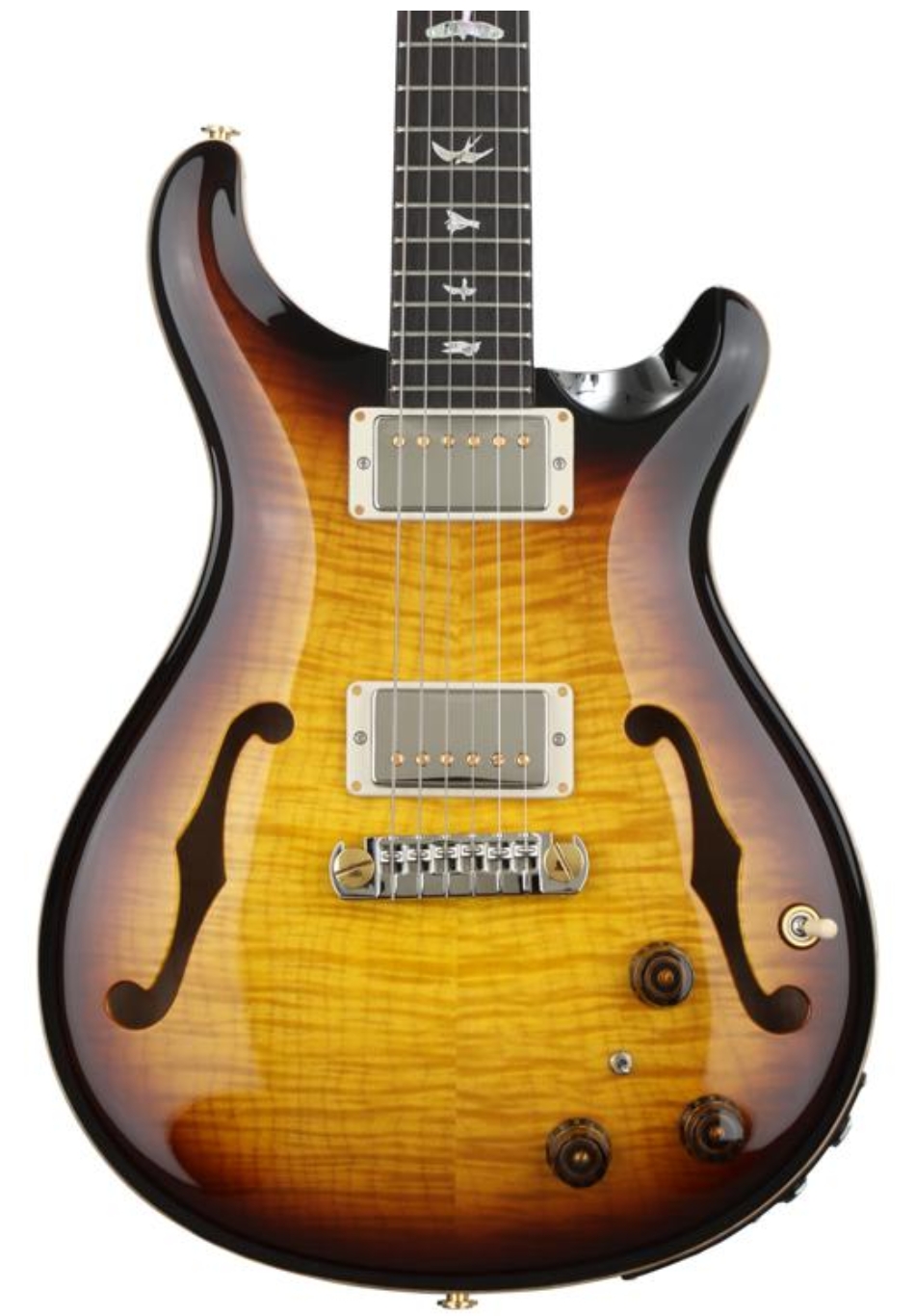PRS Hollowbody II Piezo Electric Guitar 10-Top