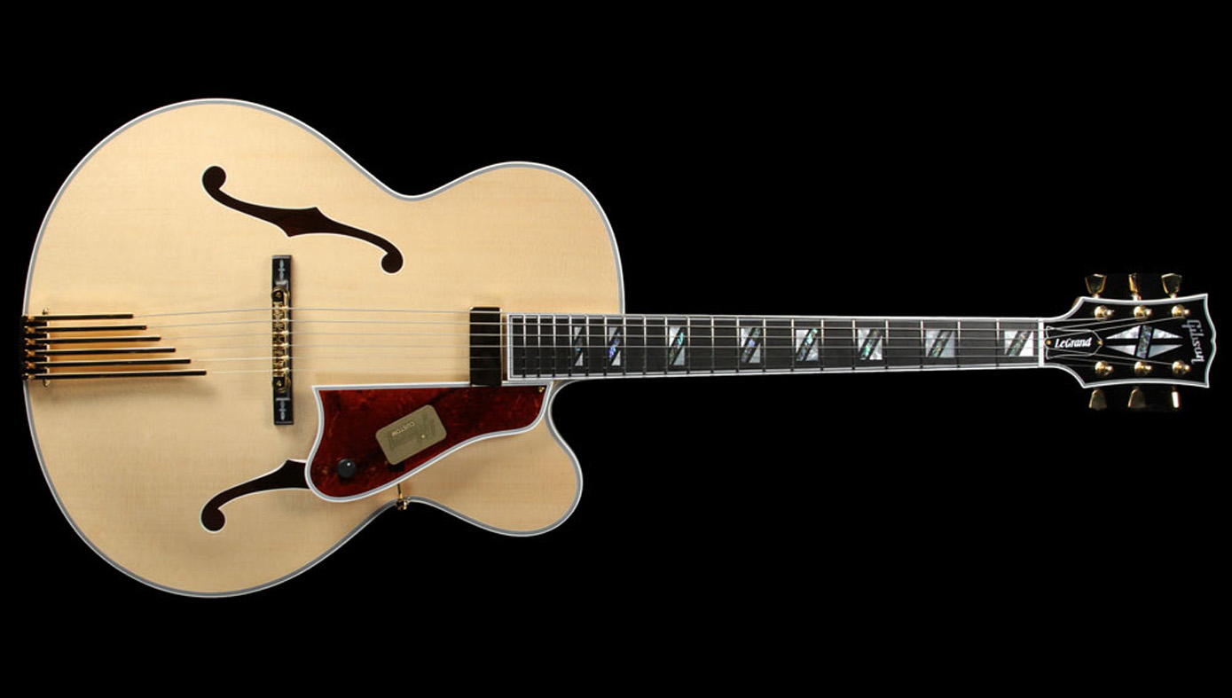 Gibson Custom Crimson Le Grand Archtop Electric Guitar Natural