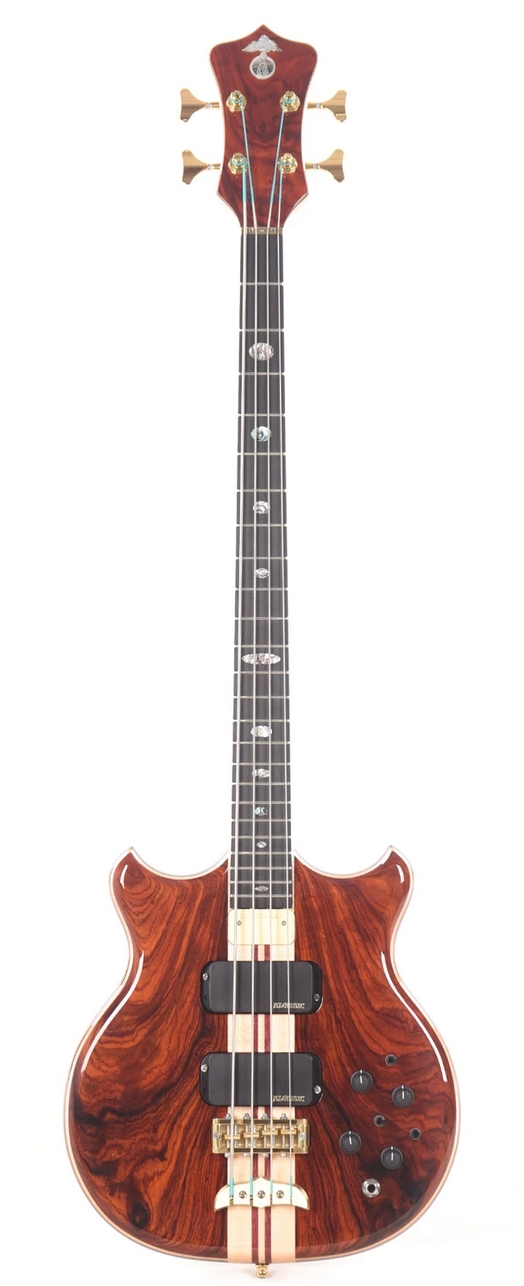 Alembic Clarke Deluxe Cocobolo Top/Back Ebony Fingerboard (Serial #SC14730)