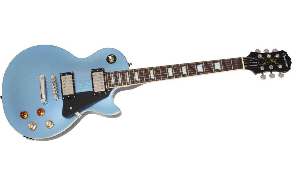 Epiphone Limited Edition 2014 Joe Bonamassa Les Paul Standard Electric Guitar Pelham Blue