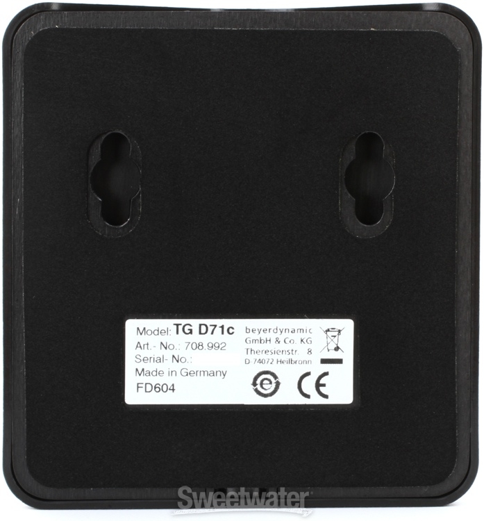 Beyerdynamic TG D71c Condenser Boundary Mic for Kick Drum