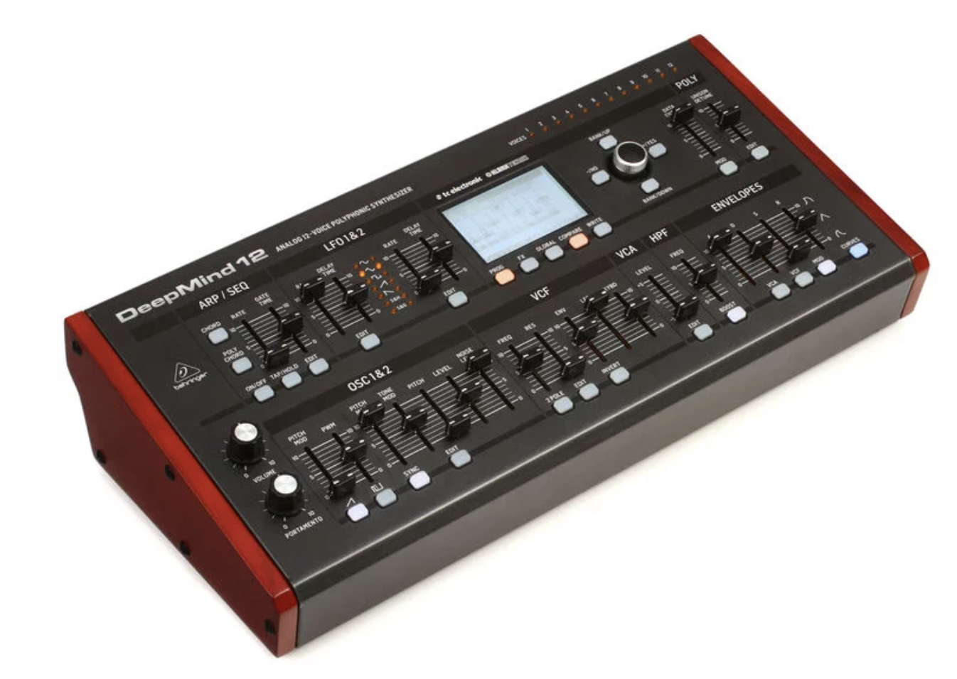 Behringer DeepMind 12D 12-voice Analog Desktop Synthesizer