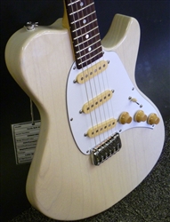 RAM Vectis Bolt SC Guitar in Transparent White