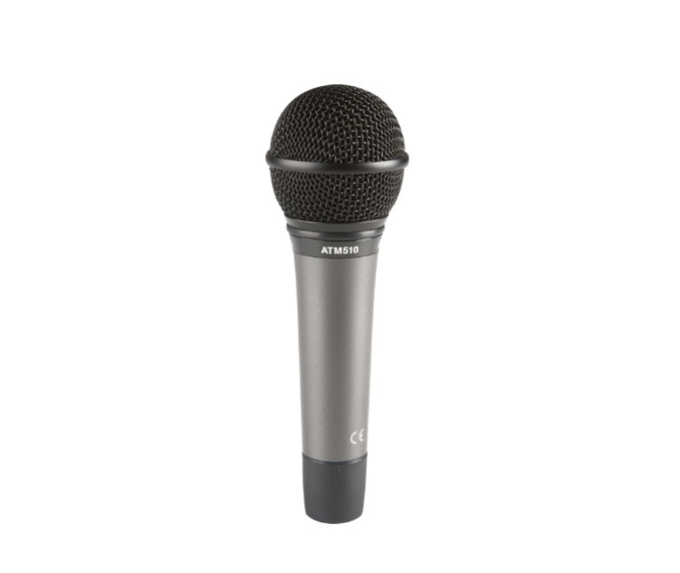 Audio-Technica ATM510 Cardioid Dynamic Vocal Mic Featuring Advanced Internal Shock Mounting