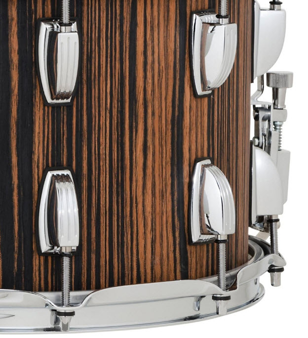 Ludwig Classic Series Exotic Finish Snare Drum 14x8 Inch Macassar Ebony