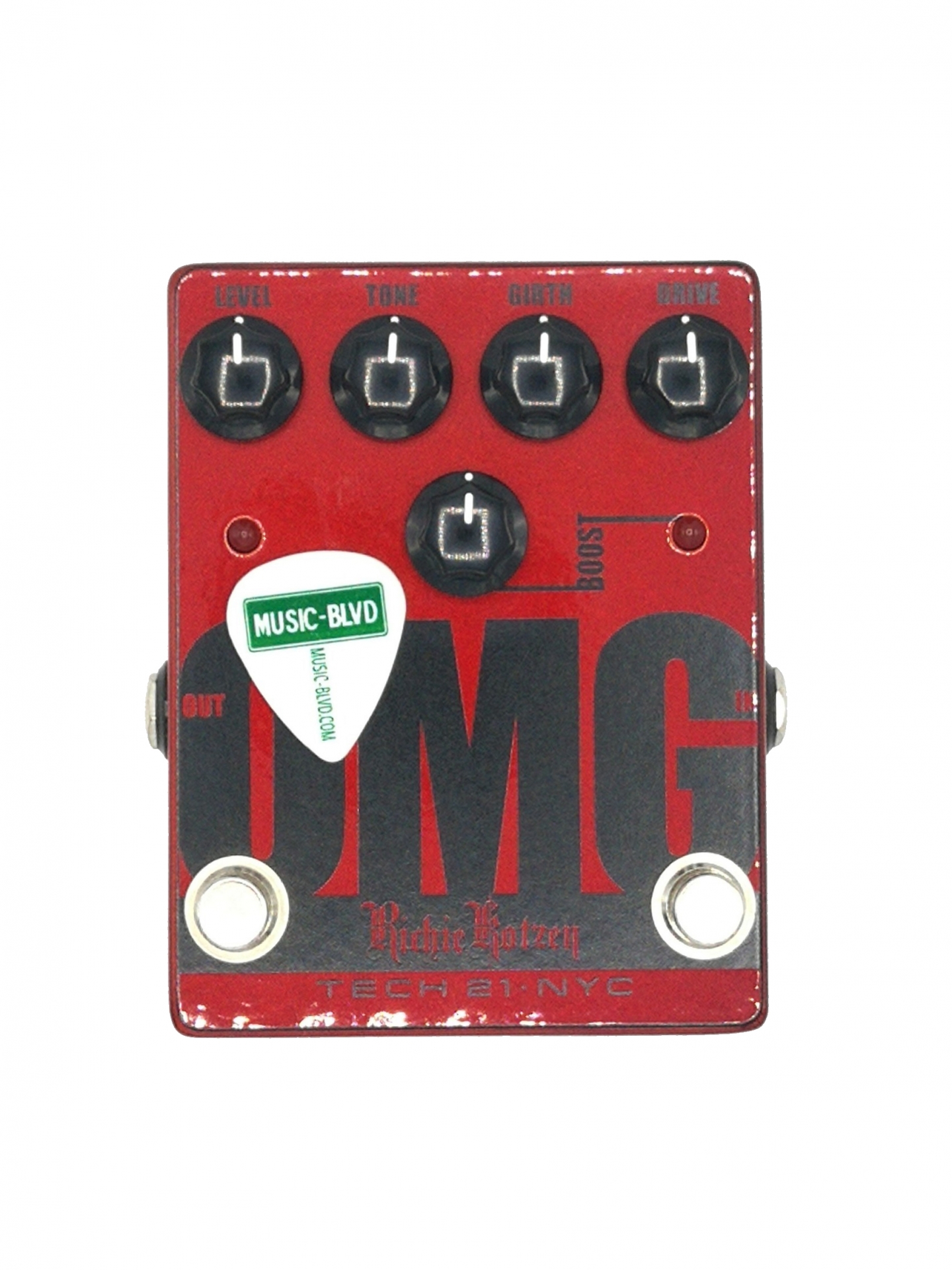 Tech 21 OMG Richie Kotzen Signature Overdrive Pedal