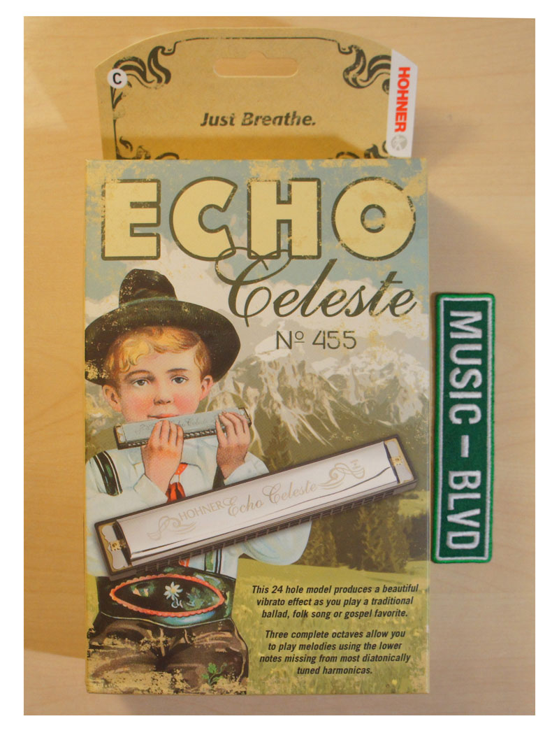 Hohner 455 Echo Celeste Tremolo Harmonica