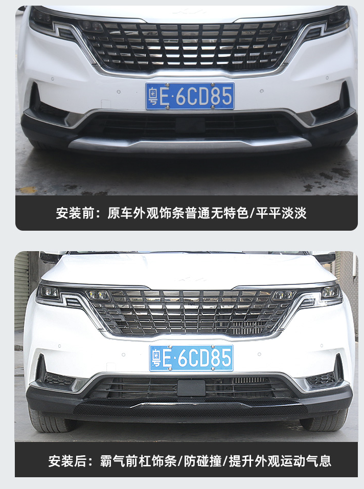 ครอบกันชนหน้า KIA Carnival KA4(Gen4)