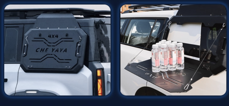 กระเป๋าข้าง กระเป๋าสำหรับแคมปิ้ง Hyundai SANTA FE Hybrid ฮุนได ซานตา เฟ่