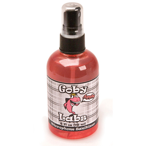 Hosa Goby Labs Microphone Sanitizer, 4 fl oz (GLS-104 BULK)