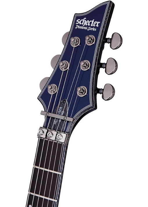 Schecter Guitar Research Hellraiser Hybrid C-1 with Floyd Rose Solid Body Electric Guitar - Ultraviolet
