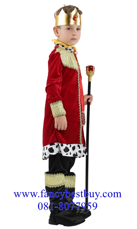 ชุดเจ้าชาย ชุดกษัตริย์โรมัน ชุดพระราชา สำหรับชุดแฟนซีเด็กชาย มีขนาด M