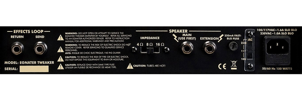 Egnater Tweaker 112 15W 1x12 Tube Guitar Combo Amp Black/Beige