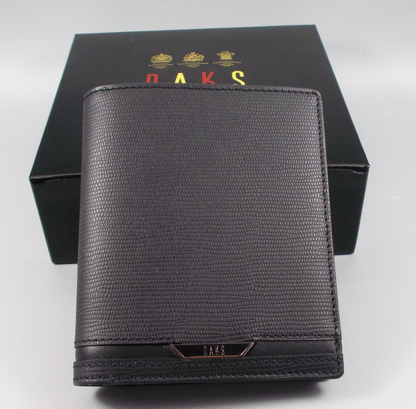 กระเป๋าสตางค์ DAKS-LONDON ดำ-เทา ใหม่ แท้