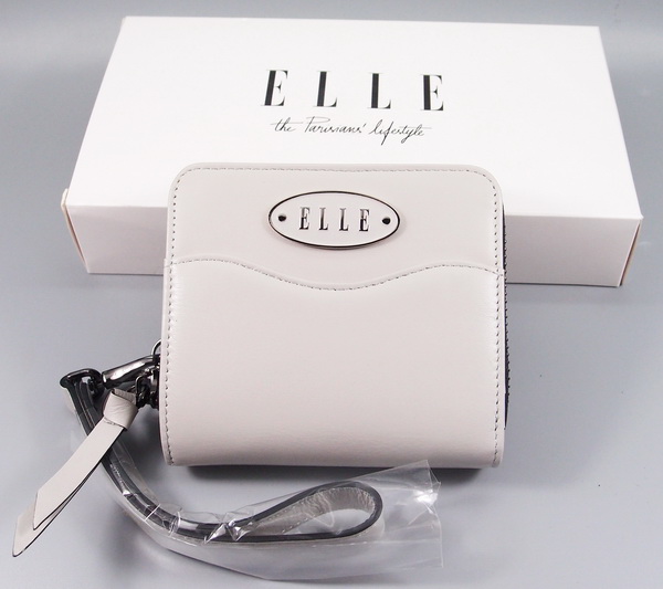 กระเป๋าสตางค์ ELLE เทาเบจ ใหม่ แท้