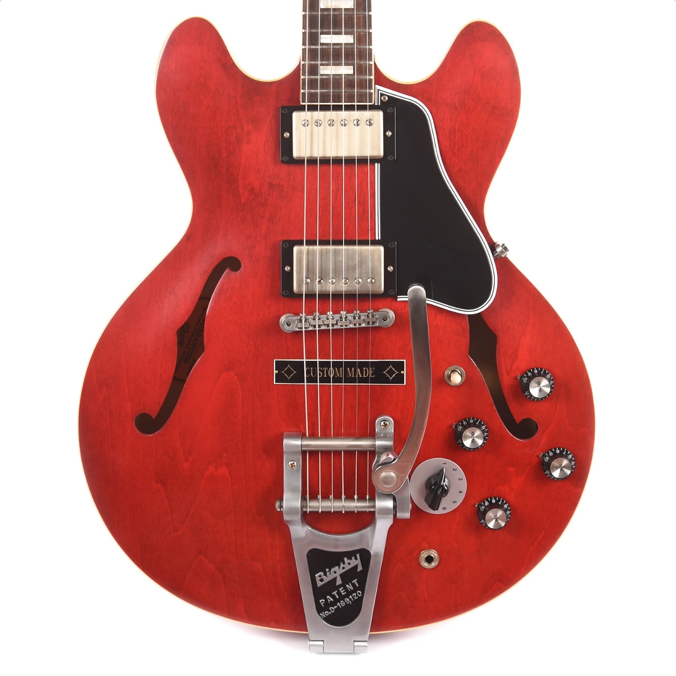 Gibson Memphis ES-335 63 w/Bigsby Sixties Cherry Limited Edition