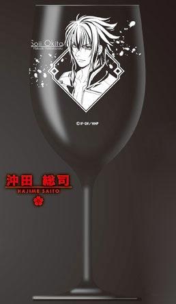 แก้วไวน์ Hakuouki Hekketsuroku Souji Okita (แท้)