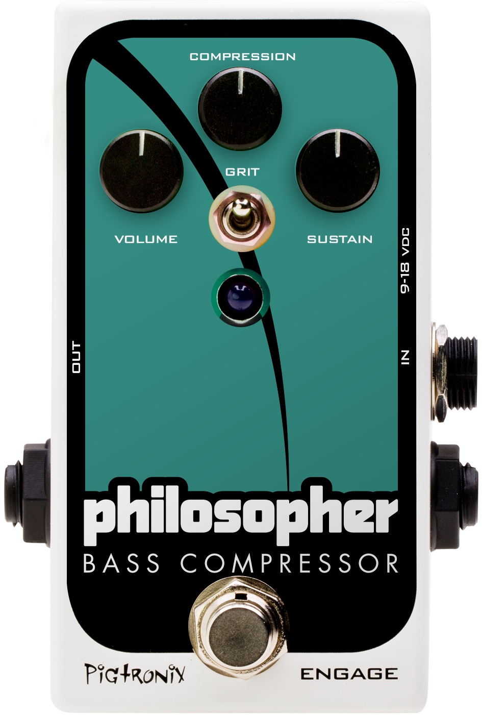 Pigtronix Philosopher Bass Compressor Pedal