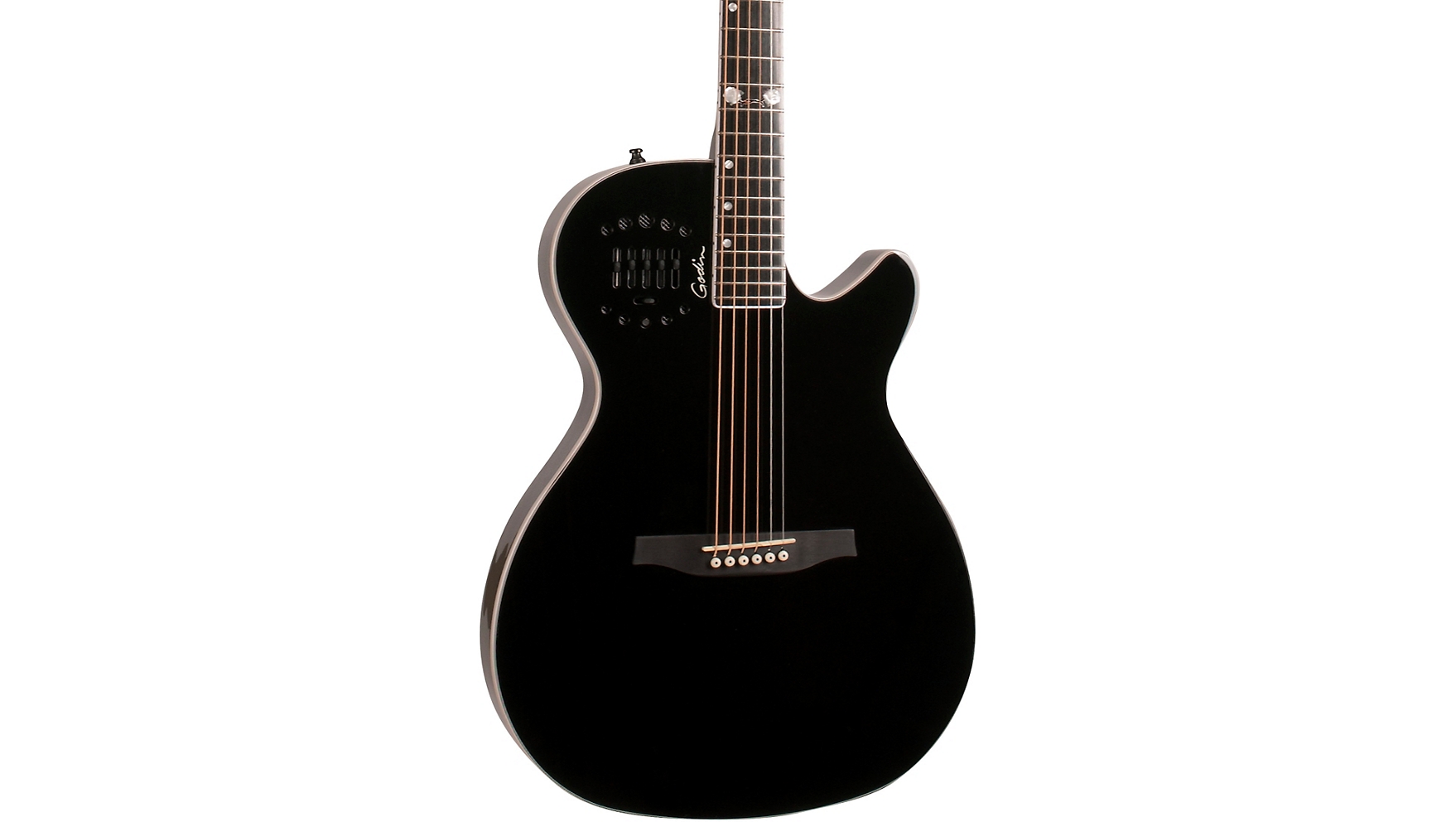 Godin Multiac Steel Doyle Dykes Signature Edition HG Acoustic-Electric Guitar - Black